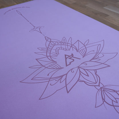 LE TAPIS DE YOGA INNOVANT EN FIBRES DE COCO incl. SANGLE